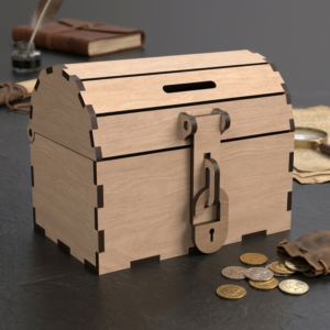 Tirelire boîte à bijoux - Coffre trésors
