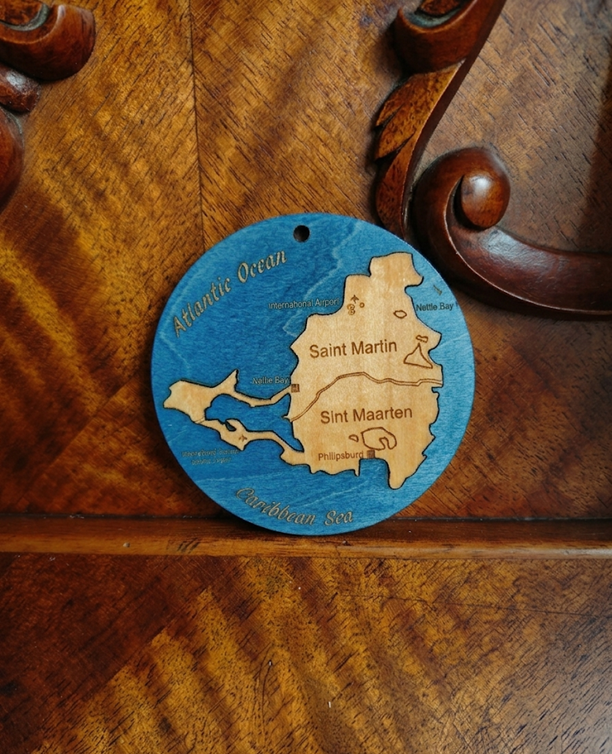 Pendentif de rétroviseur centrale - modèle île de St Martin – Image 3