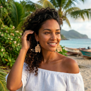Boucles d’Oreilles "SXM Spirit" - Friendly Island