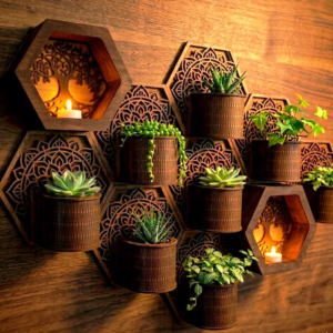 Jardinière murale modulable